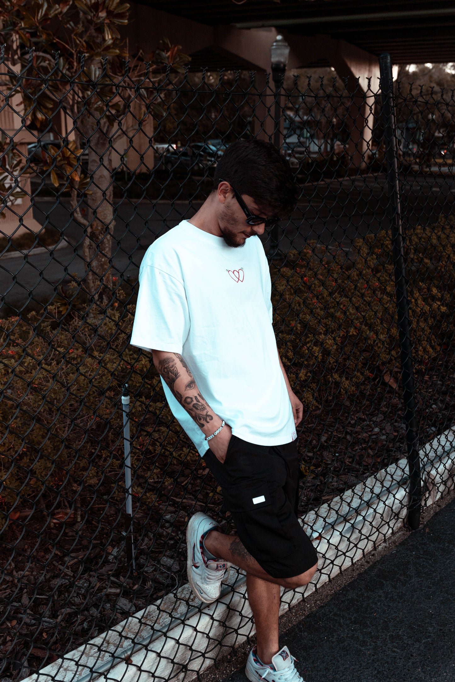 “Love the Groove” - Oversized White