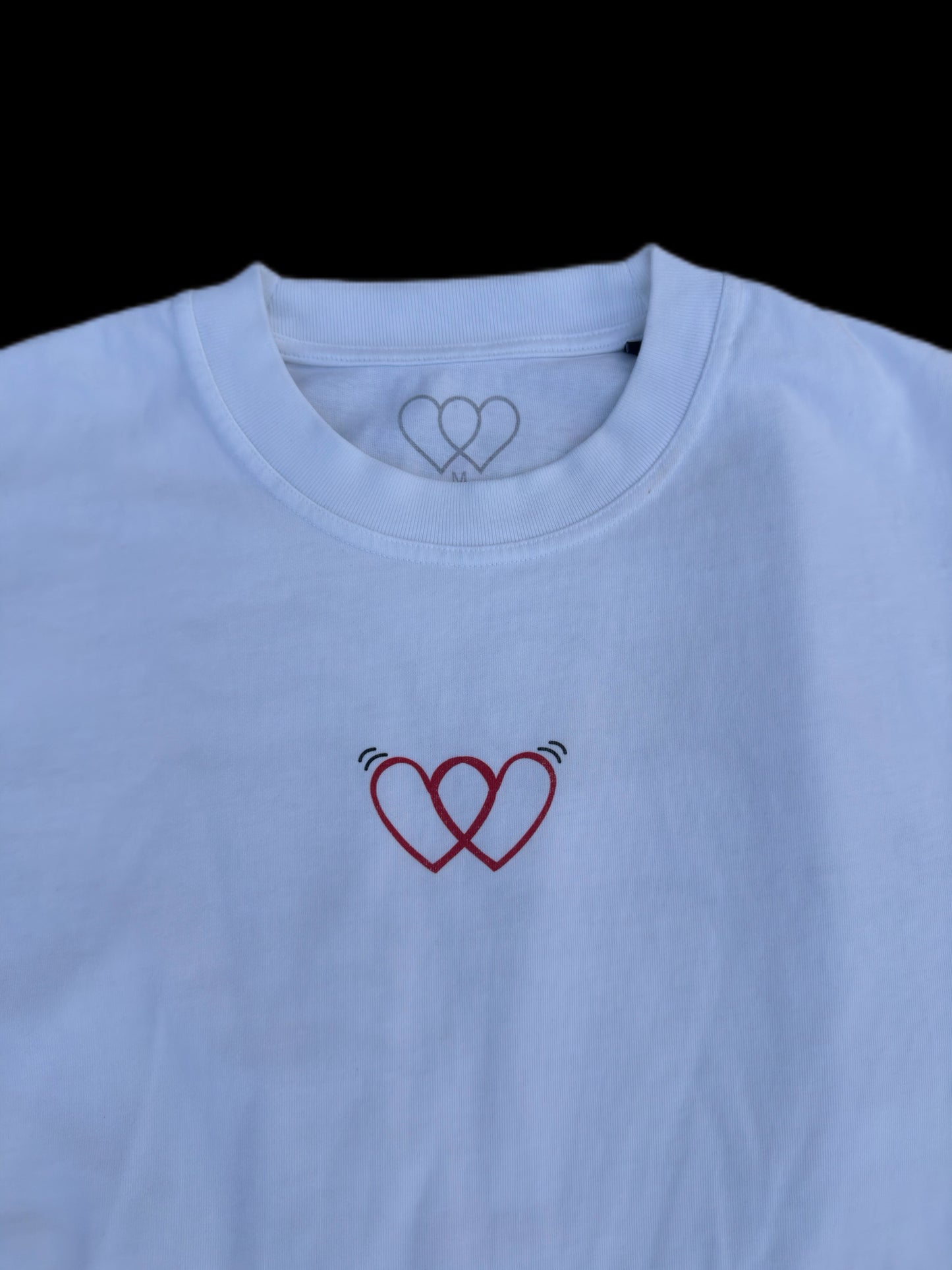 “Love the Groove” - Oversized White